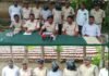 రుద్రూర్ పోలీసుల తనిఖీల్లో 5 కిలోల గంజాయి పట్టివేత ఇద్దరు నిందితుల అరెస్ట్.. రెండు బైకులు, రెండు సెల్ఫోన్లు స్వాధీనం