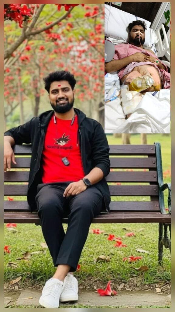 బైక్ ప్రమాదంలో యువకుడి పరిస్థితి విషమం
